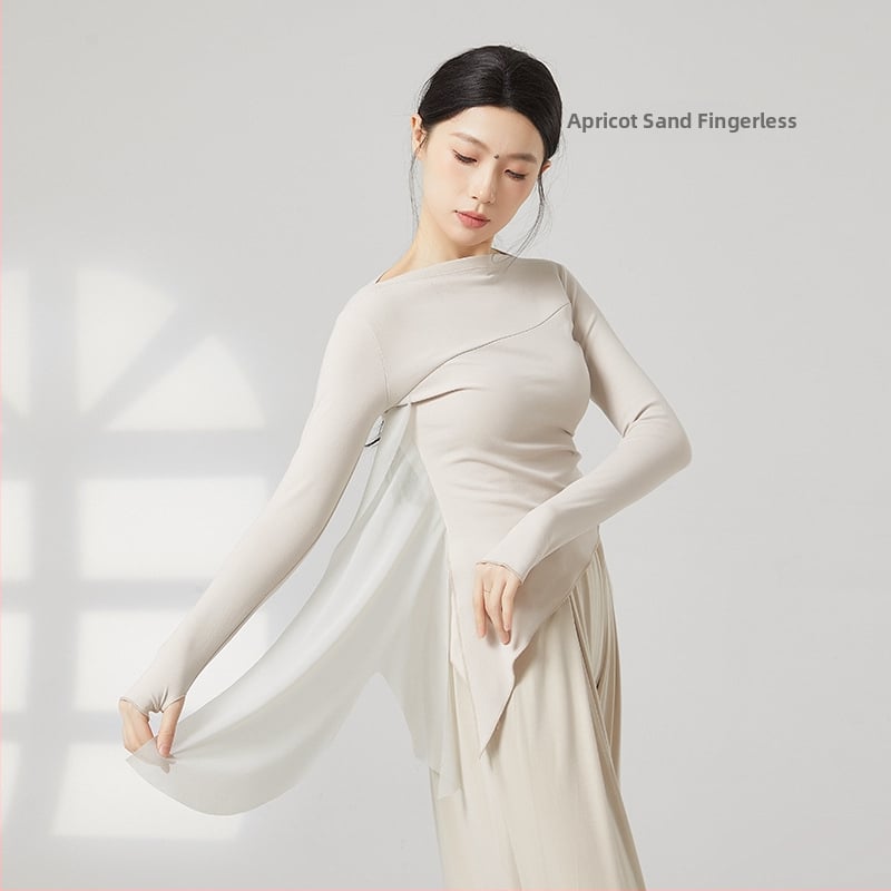 Moterų šiuolaikinio šokio viršūnė, medvilnės mišinys 95% medvilnė, 5% elastanas, visais metų laikais, skirta scenai, lotynų ir liaudies šokių.