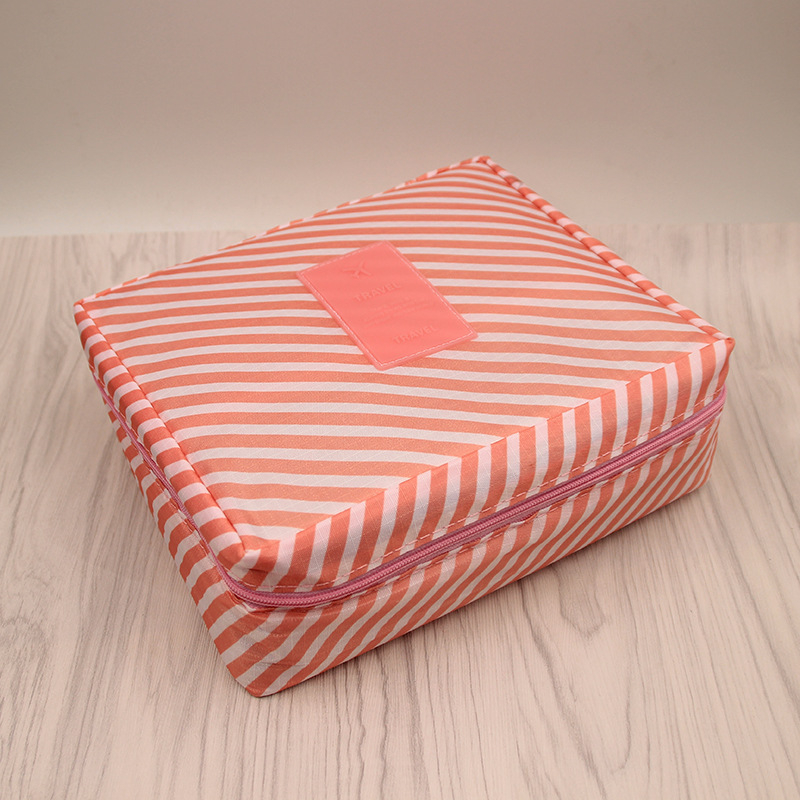 Makiažo krepšys iš drobės, sulankstomas, kubo formos, daugiafunkcis, kelionėms