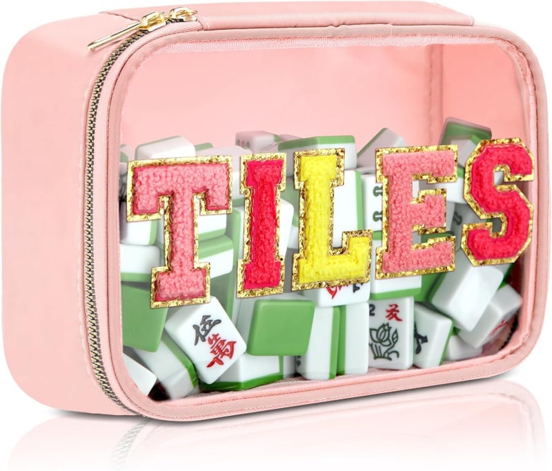 Τσαντάκι μακιγιάζ από διαφανές PVC, αδιάβροχο για ταξίδια, με μεγάλη χωρητικότητα и επένδυση πολυεστέρα