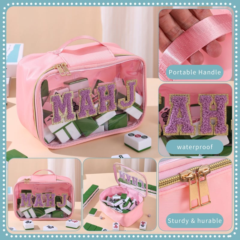 Τσαντάκι μακιγιάζ από διαφανές PVC, αδιάβροχο για ταξίδια, με μεγάλη χωρητικότητα и επένδυση πολυεστέρα