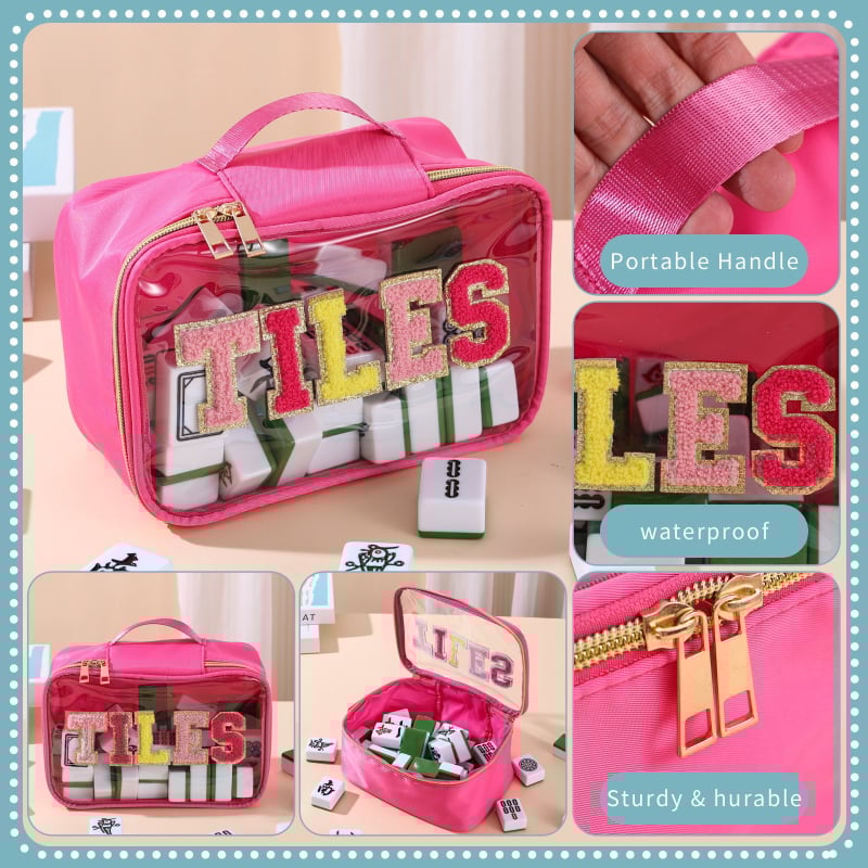 Τσαντάκι μακιγιάζ από διαφανές PVC, αδιάβροχο για ταξίδια, με μεγάλη χωρητικότητα и επένδυση πολυεστέρα