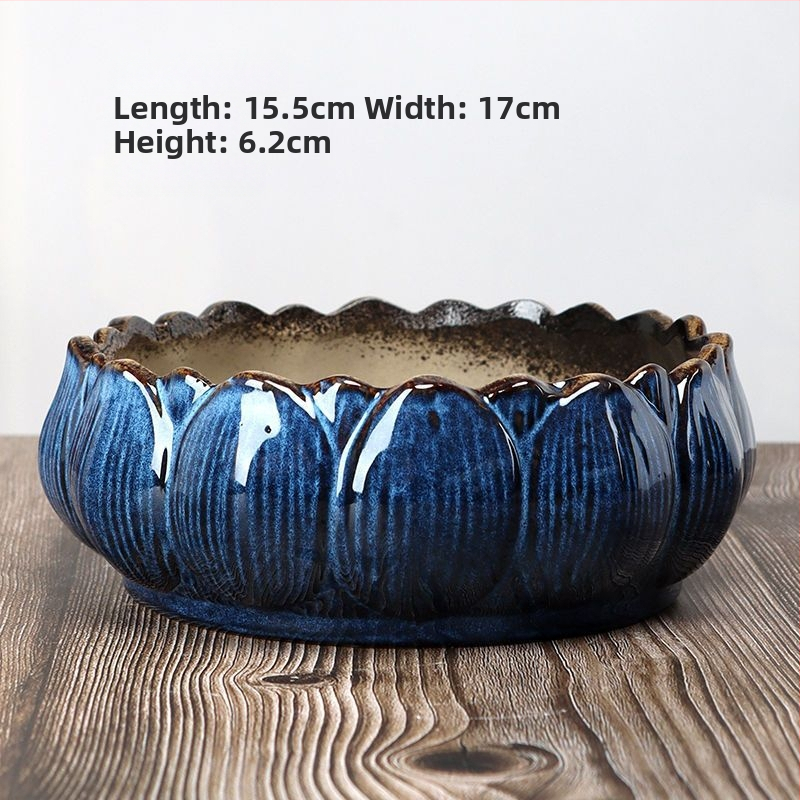 Keramički ručno izrađeni lonac za sukulente – Really Good, domaći proizvod