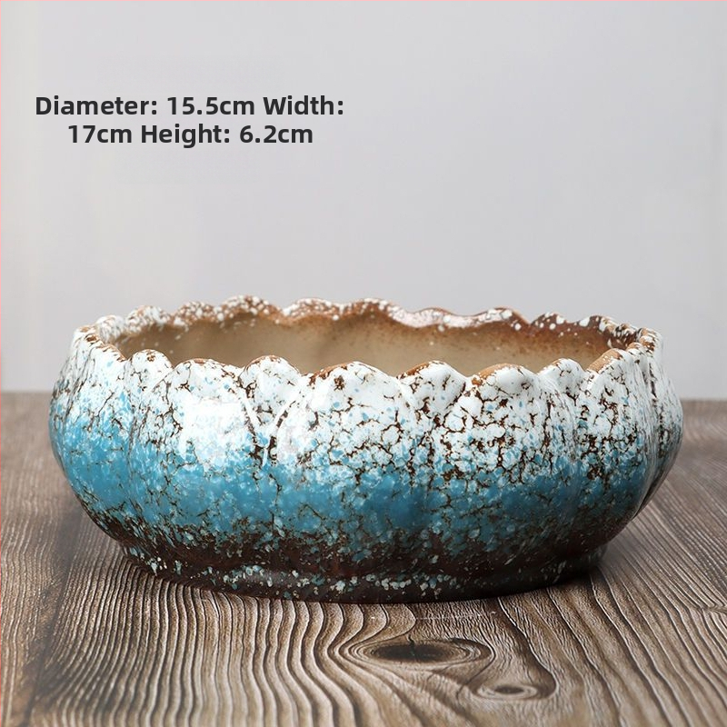 Keramički ručno izrađeni lonac za sukulente – Really Good, domaći proizvod