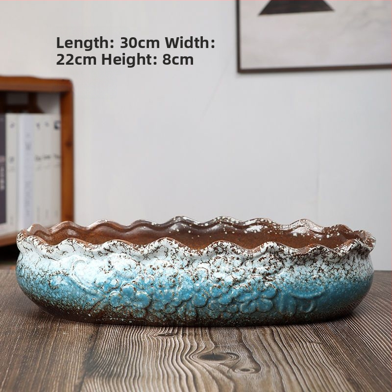 Keramički ručno izrađeni lonac za sukulente – Really Good, domaći proizvod