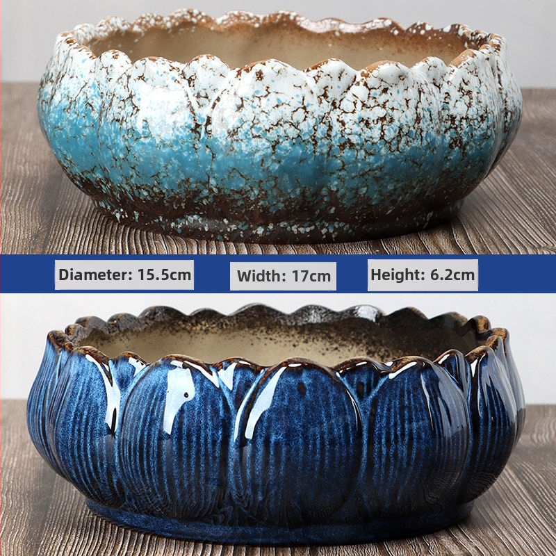 Keramički ručno izrađeni lonac za sukulente – Really Good, domaći proizvod