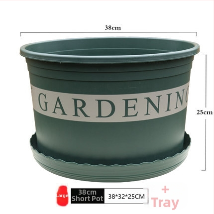 Plastična cvjetna posuda za podnu upotrebu, pastoralnog stila, za kućno vrtlarenje