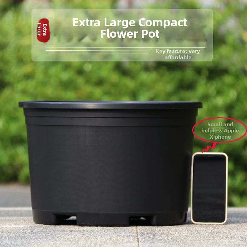 Plastična cvjetna posuda za podnu upotrebu, pastoralnog stila, za kućno vrtlarenje