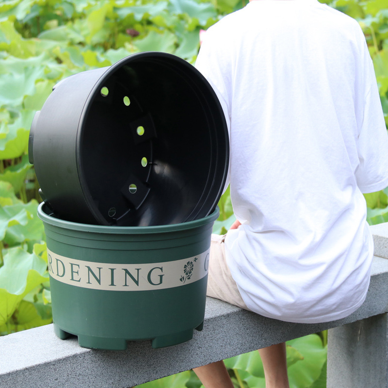 Plastična cvjetna posuda za podnu upotrebu, pastoralnog stila, za kućno vrtlarenje