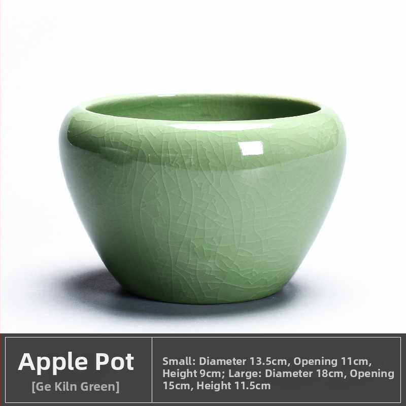 Keramička posuda za cvijeće, podna verzija, klasični stil, kućno vrtlarenje (Materijal: keramika; Oblik: podna verzija; Stil: klasični; Primjena: kućno vrtlarenje)