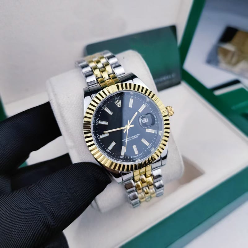 Vyriskas kvarcinis laikrodis Lj86, nerūdijančio plieno apyranka, mineralinis sustiprintas stiklas, srieginė karūna