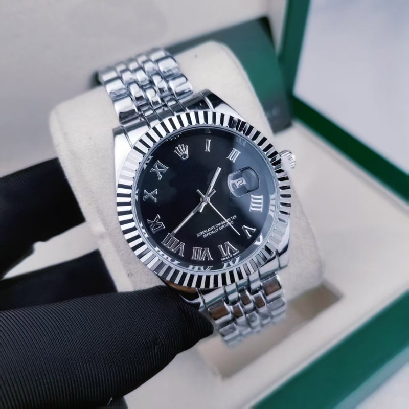 Vyriskas kvarcinis laikrodis Lj86, nerūdijančio plieno apyranka, mineralinis sustiprintas stiklas, srieginė karūna