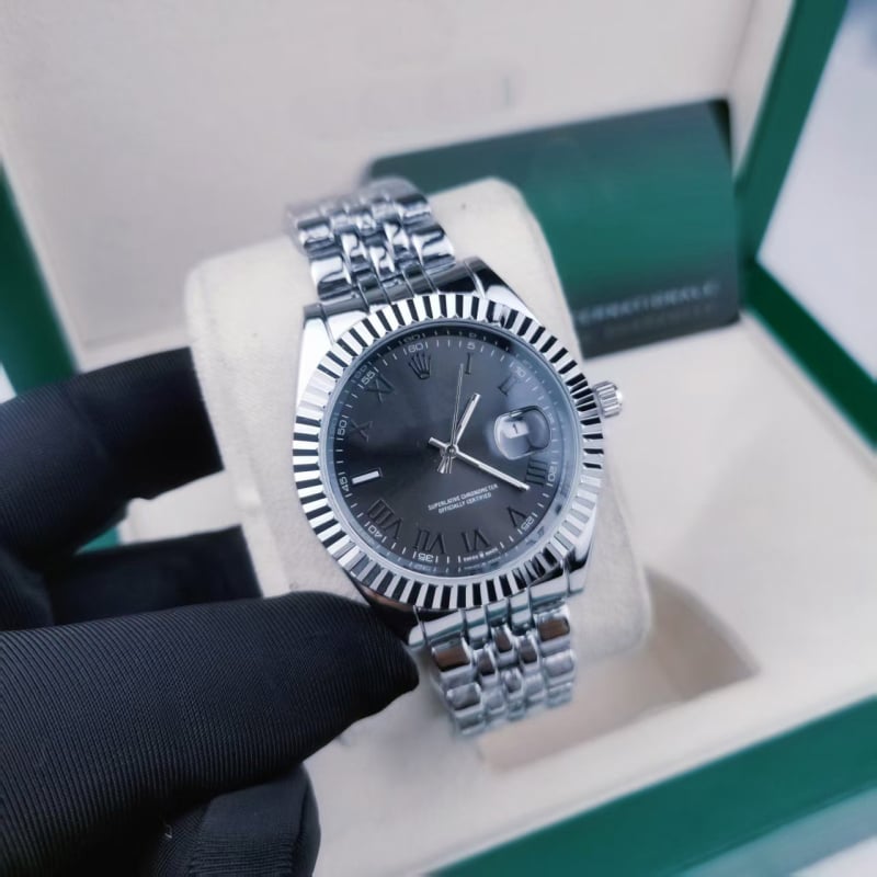 Vyriskas kvarcinis laikrodis Lj86, nerūdijančio plieno apyranka, mineralinis sustiprintas stiklas, srieginė karūna