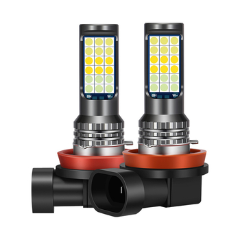 Priekinė miglų žibintas automobiliui H11/H8/9005/9006, LED 3030, 20W, 12-24V