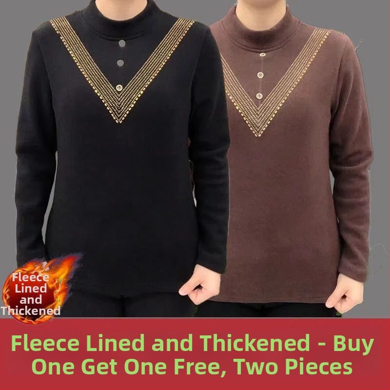 Sievietes pamata T-krekls ar pusaugstā apkakle, triacetāta audums, retro-literārs stils, garums 50–65 cm