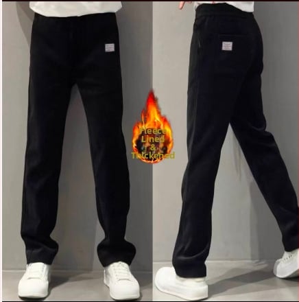 Vyrų kasdienės kelnės, tiesus kirpimas, medvilnė, vidurio juosta, ruduo