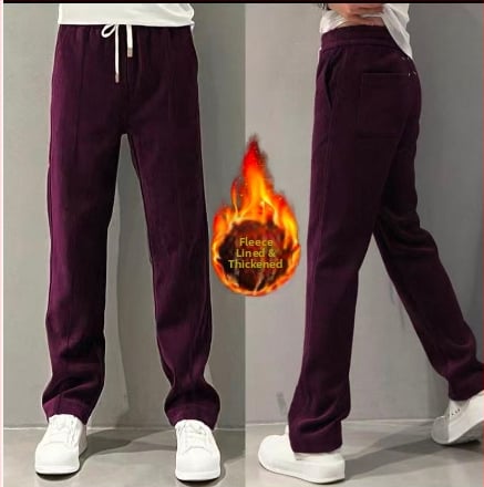 Vyrų kasdienės kelnės, tiesus kirpimas, medvilnė, vidurio juosta, ruduo