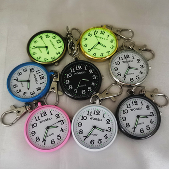 Õde kell võtmehoidjaga, kvartsliikumine (Wogeli), helendav, PC peegel, kvarts korpus