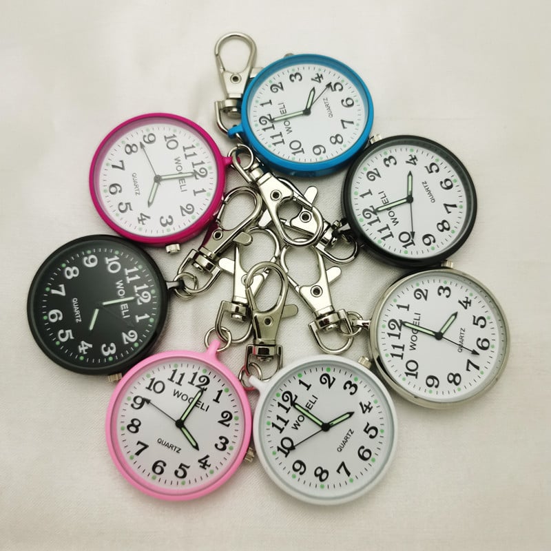 Õde kell võtmehoidjaga, kvartsliikumine (Wogeli), helendav, PC peegel, kvarts korpus