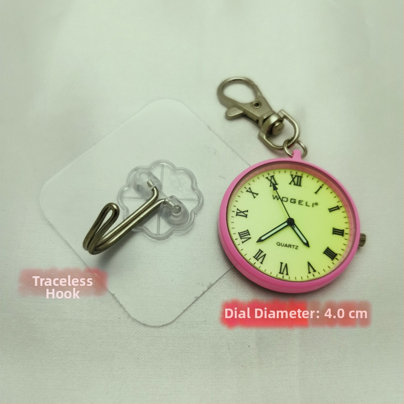 Hodinky pre sestry s kľúčenkou, quartz pohon (Wogeli), svetelná funkcia, PC zrkadlo, kvarcové puzdro