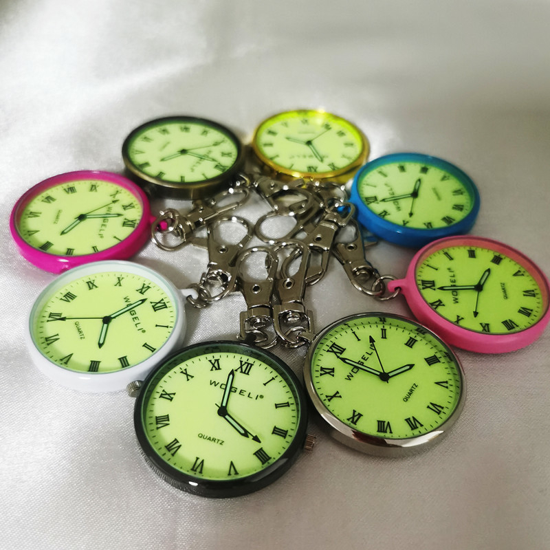 Õde kell võtmehoidjaga, kvartsliikumine (Wogeli), helendav, PC peegel, kvarts korpus