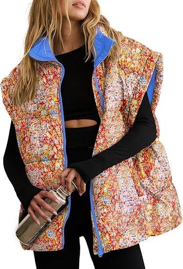 Veste pentru femei cu guler înalt, fermoar, buzunare, material exterior poliester, umplutură imitatie mătase-bumbac, lungime medie, stil urban comod