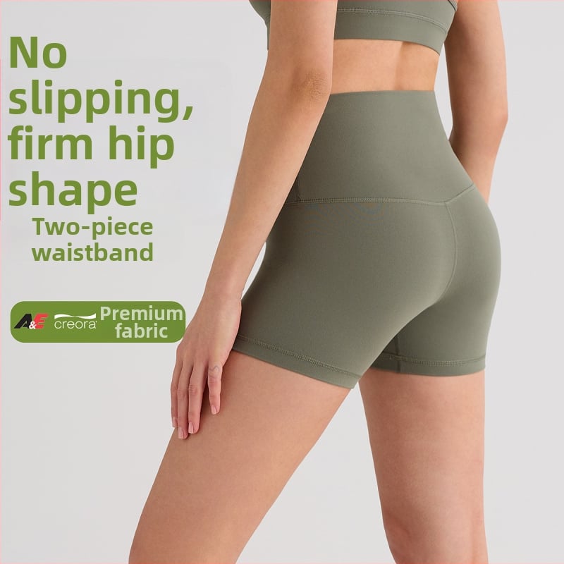 Inflachi sieviešu trīs ceturtdaļas jogas bikses, mitrumu vadība, neilons + Hyosung spandeks, augsta josta, ātri žūst, 2024. gada pavasaris