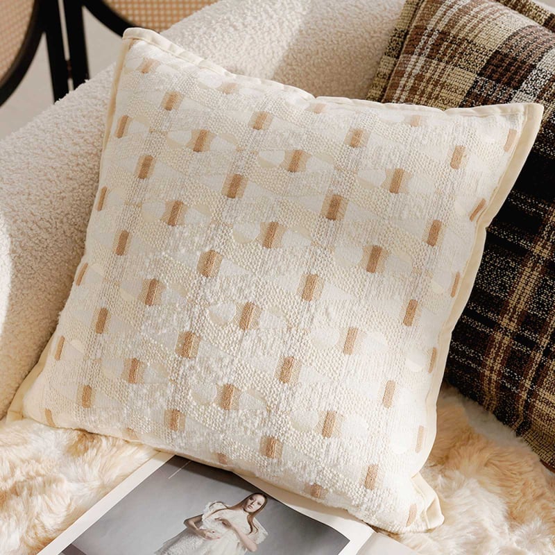 Párnahuzat vászonból, hímzett szövet, PP pamut töltet, kínai stílus