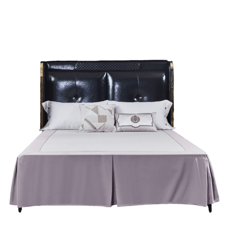 Bed skirt - csiszolt szövet, reaktív festés, kémiai rost, testreszabható feldolgozás