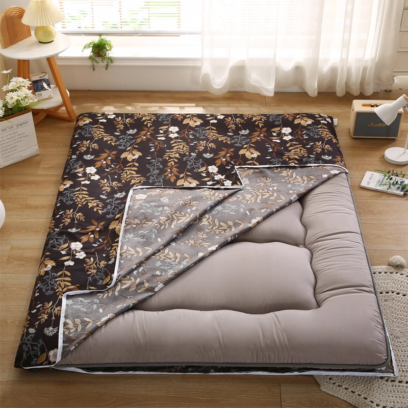 Qianjia ágytakaró, kémiai rost, reaktív nyomtatás és festés, geometriai minta, absztrakt kép, növényi motívumok