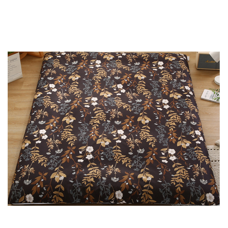 Qianjia ágytakaró, kémiai rost, reaktív nyomtatás és festés, geometriai minta, absztrakt kép, növényi motívumok