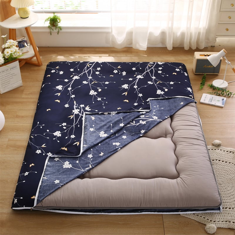 Qianjia ágytakaró, kémiai rost, reaktív nyomtatás és festés, geometriai minta, absztrakt kép, növényi motívumok