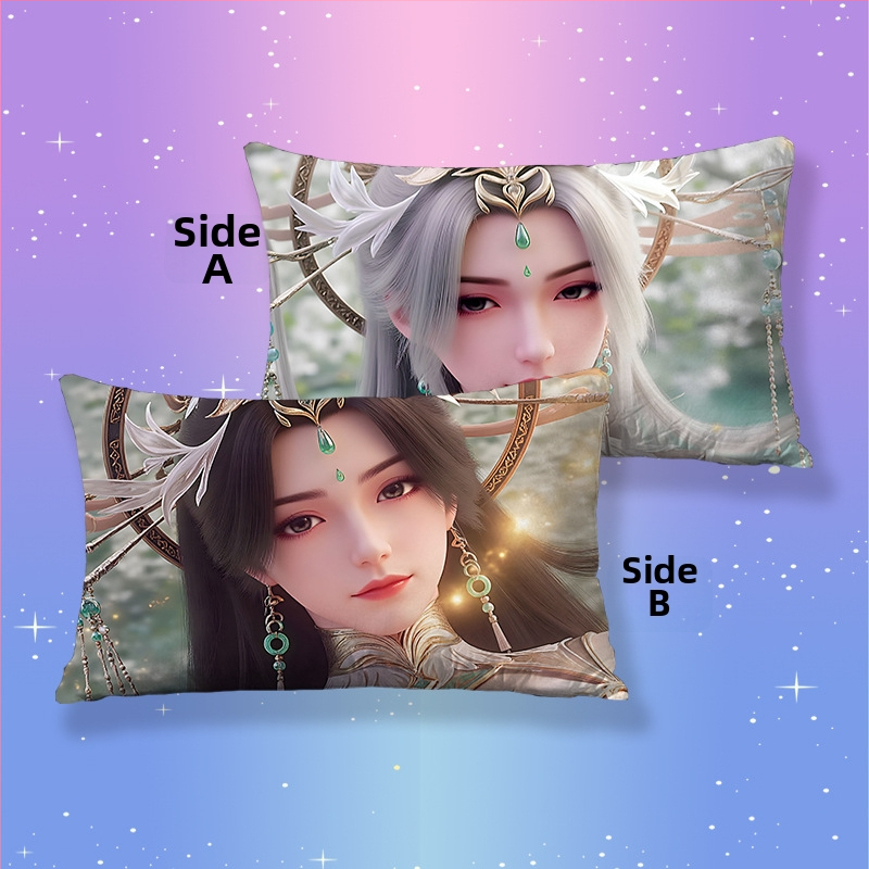 Персонализирана калъфка за възглавница от полиестер, бръснато тъкане, дигитален печат, 60 нишки