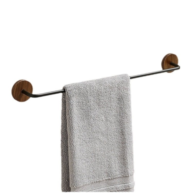 Ormar za papuče u kupaonici od orahova drveta, bez bušenja, zidni držač, jednoslojni spremnik