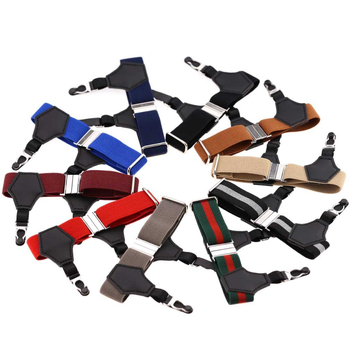 Klipovi za čarape s prstenom na list — unisex, geometrijski dizajn, elastična traka