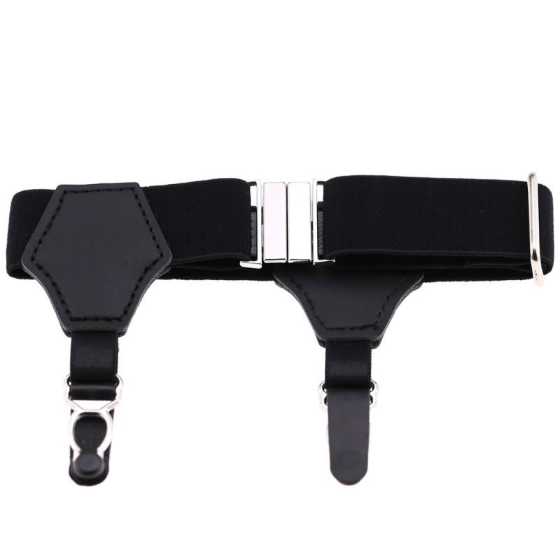 Klipovi za čarape s prstenom na list — unisex, geometrijski dizajn, elastična traka