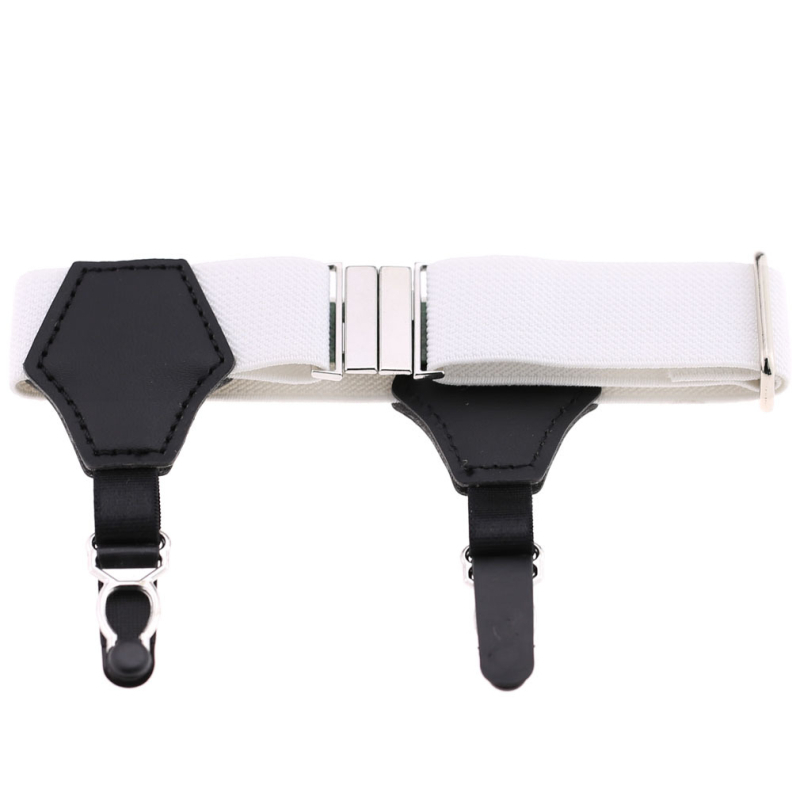 Klipovi za čarape s prstenom na list — unisex, geometrijski dizajn, elastična traka