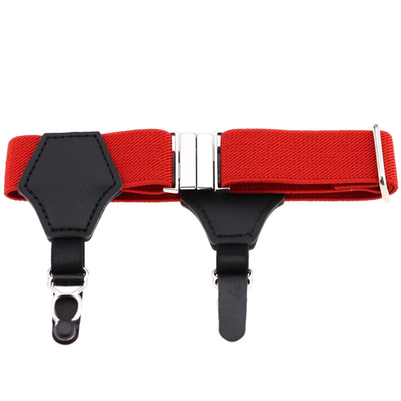 Klipovi za čarape s prstenom na list — unisex, geometrijski dizajn, elastična traka