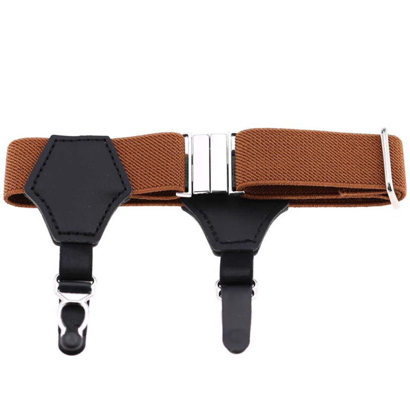 Klipovi za čarape s prstenom na list — unisex, geometrijski dizajn, elastična traka