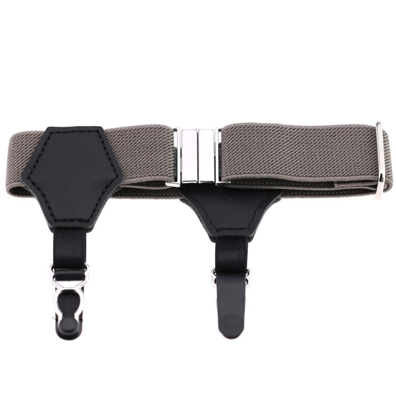 Klipovi za čarape s prstenom na list — unisex, geometrijski dizajn, elastična traka