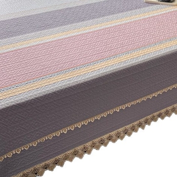 Pamukova tatami pokrivač za krevet – geometrijski uzorak, reaktivno ispisivanje, sve sezone, protuklizno, 60s pamuk