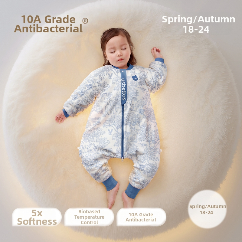 Spavaći vrećica za bebe i djecu – Lanugo skin tkanina; podstava 95% pamuk; punilo 70% poliester / 30% viskoz; odvojive rukave