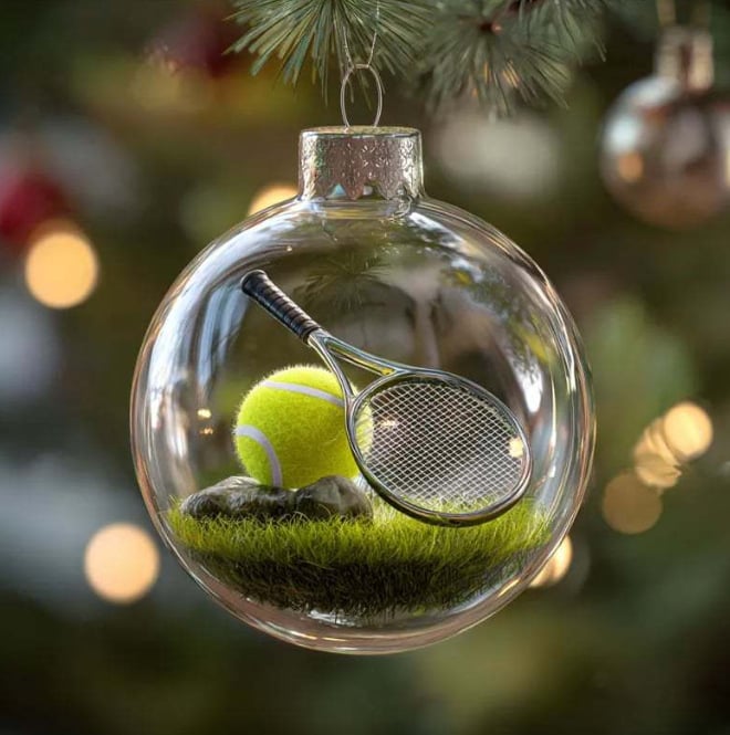 Akrilni viseći ukrasni darovni set za božićno drvce – moderni minimalistički stil, rezanje, injekcijsko oblikovanje