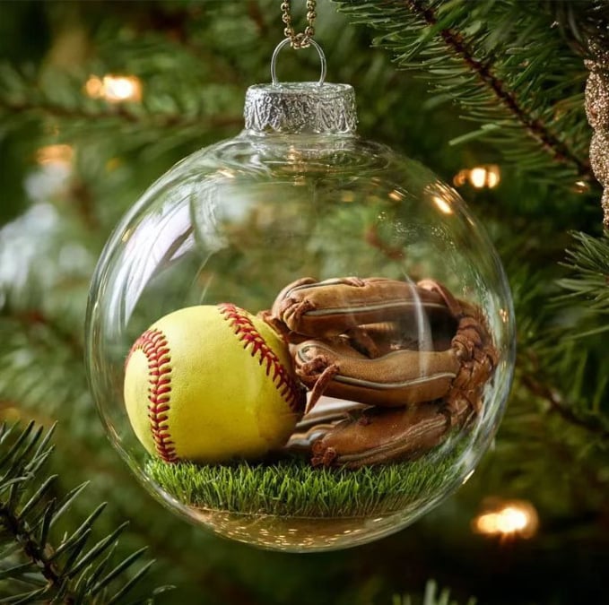 Akrilni viseći ukrasni darovni set za božićno drvce – moderni minimalistički stil, rezanje, injekcijsko oblikovanje