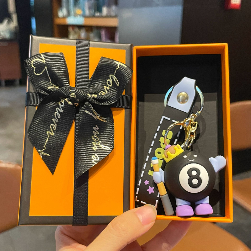 Korvpalli võtmehoidja, silikoon PVC materjal, karikatuuri stiil, eraldi pakendatud