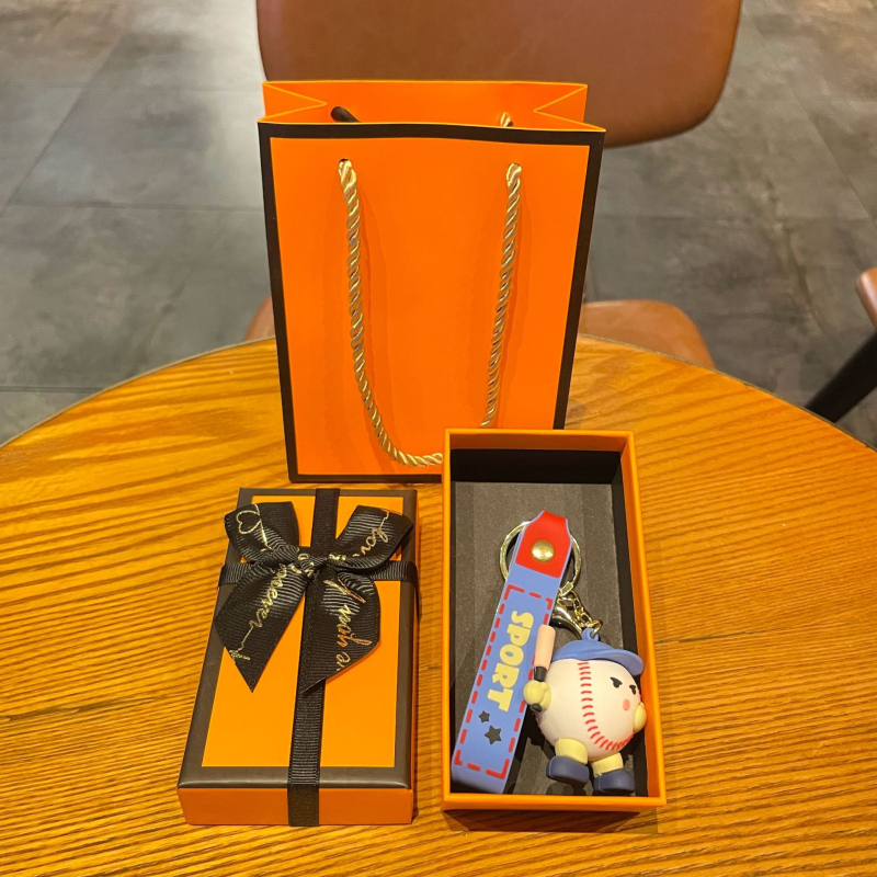 Korvpalli võtmehoidja, silikoon PVC materjal, karikatuuri stiil, eraldi pakendatud