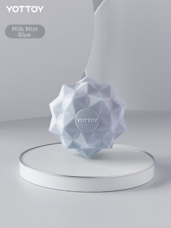 Fasijas bumba plantar masāžai, muskuļu atslābināšanai, lāpstiņu un kakla masāžai — līdzeklis fitnesam un jogai