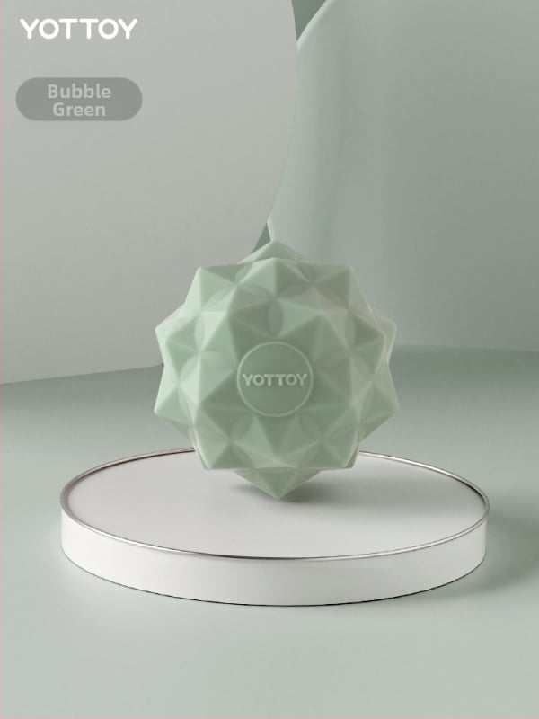 Fasijas bumba plantar masāžai, muskuļu atslābināšanai, lāpstiņu un kakla masāžai — līdzeklis fitnesam un jogai