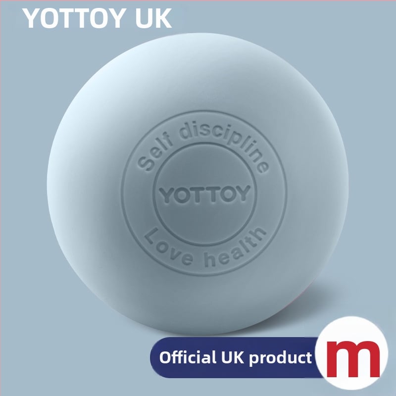 Fasijas bumba plantar masāžai, muskuļu atslābināšanai, lāpstiņu un kakla masāžai — līdzeklis fitnesam un jogai