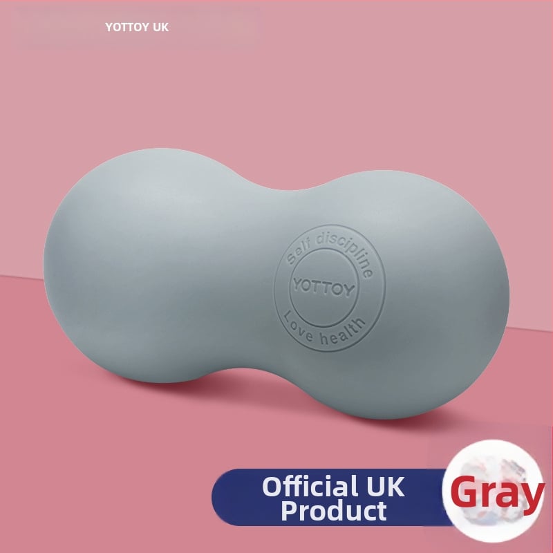 Fasijas bumba plantar masāžai, muskuļu atslābināšanai, lāpstiņu un kakla masāžai — līdzeklis fitnesam un jogai