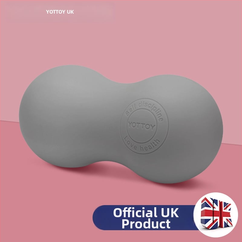 Fasijas bumba plantar masāžai, muskuļu atslābināšanai, lāpstiņu un kakla masāžai — līdzeklis fitnesam un jogai